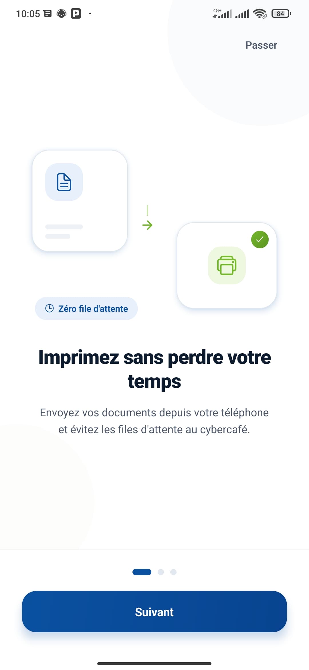 Capture d'écran — Tableau de bord